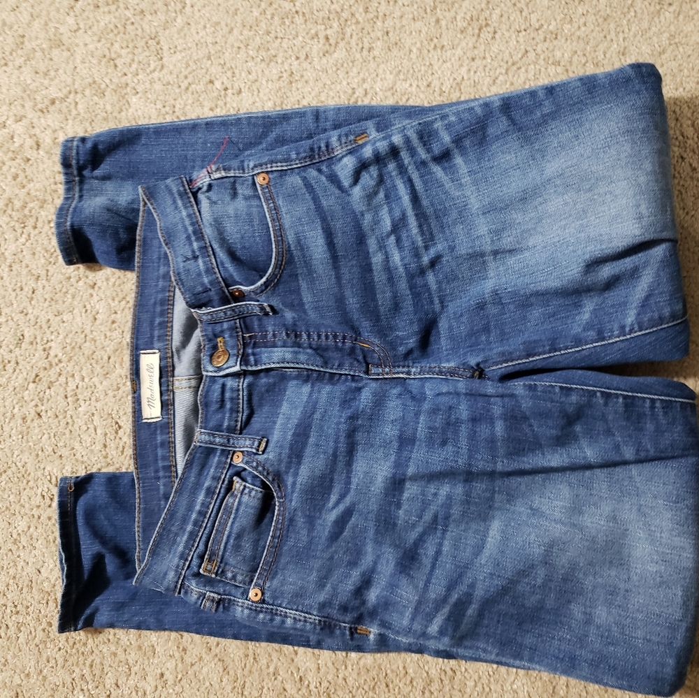 MADEWELL High Rise Skinny Jeans